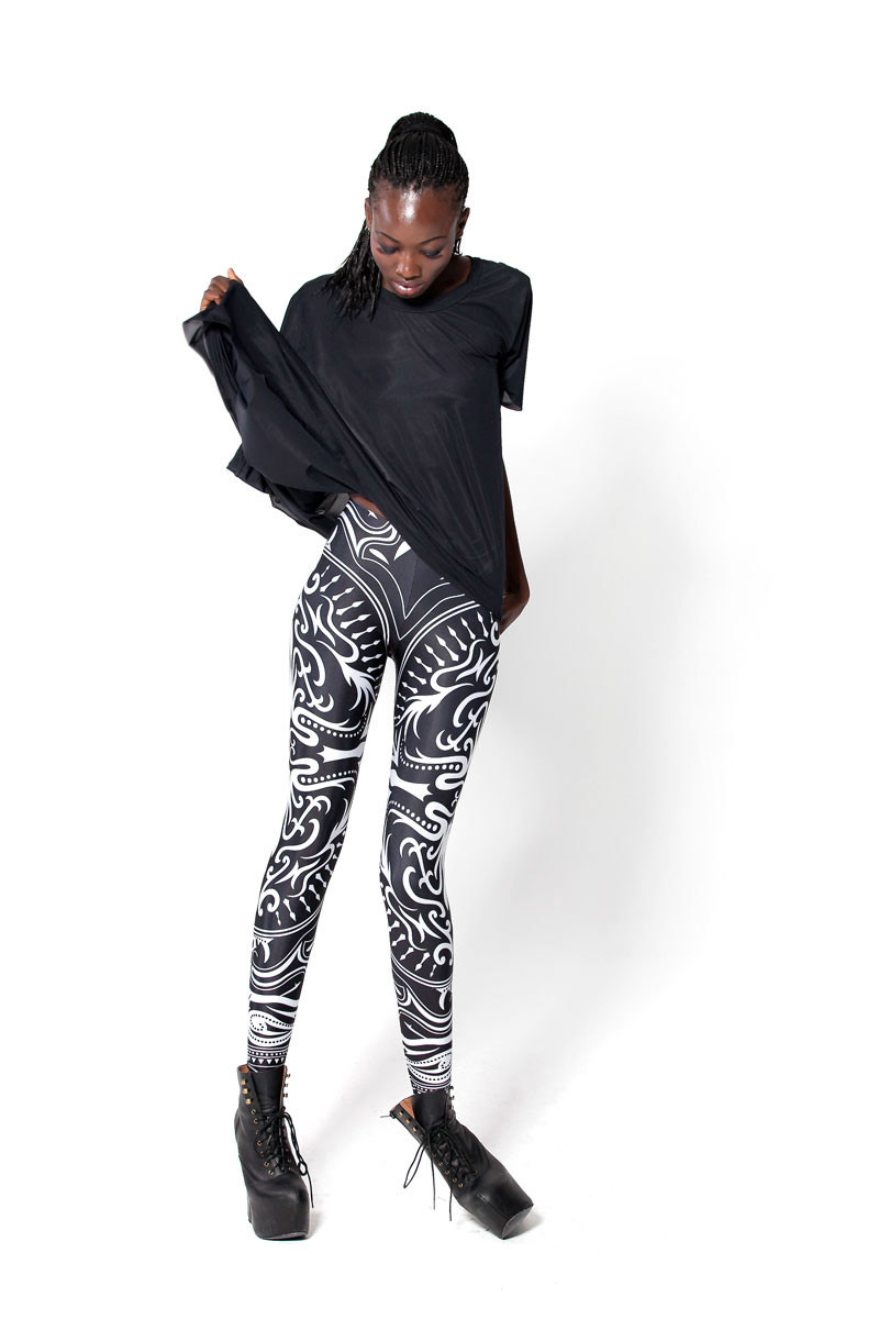 Blackmilk leggings, Women's Fashion, Bottoms, Jeans & Leggings on Carousell