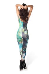 Galaxy Green Catsuit
