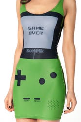 Gamer Green Dress