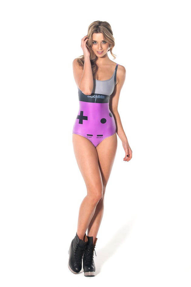 Gamer Purple Swimsuit