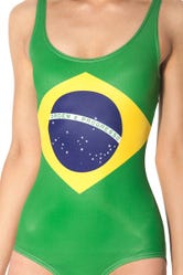 World FlagsBrazil Swimsuit