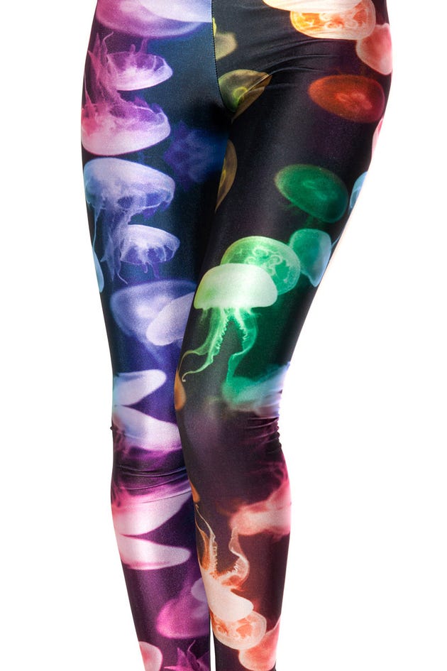 Jellyfish Rainbow Leggings