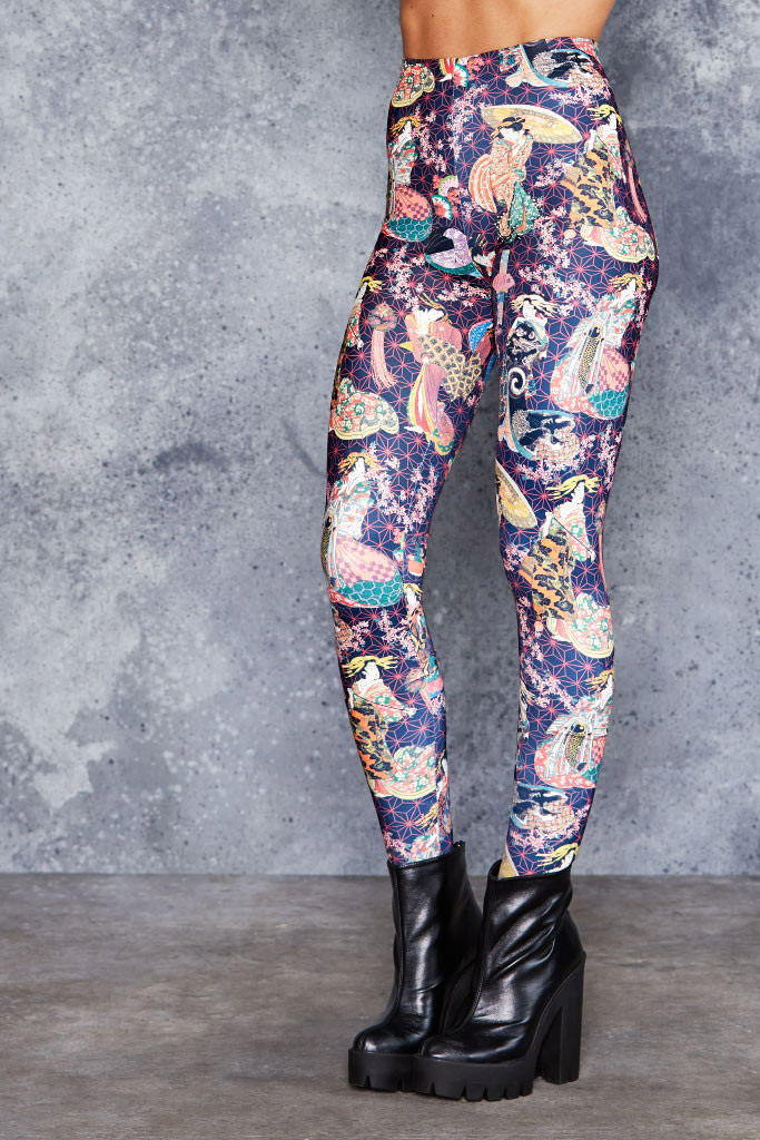 Black milk leggings small - Gem