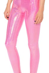 Glitter Pink Leggings