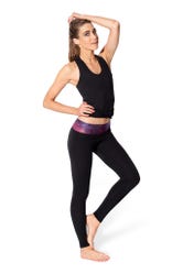 Galaxy Purple Yoga Pants