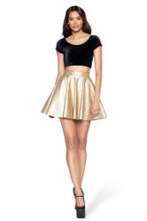 Royalty Gold Cheerleader Skirt