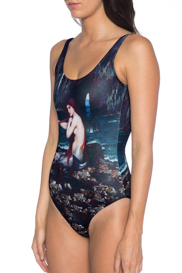 Mermaid Low Back Swimsuit