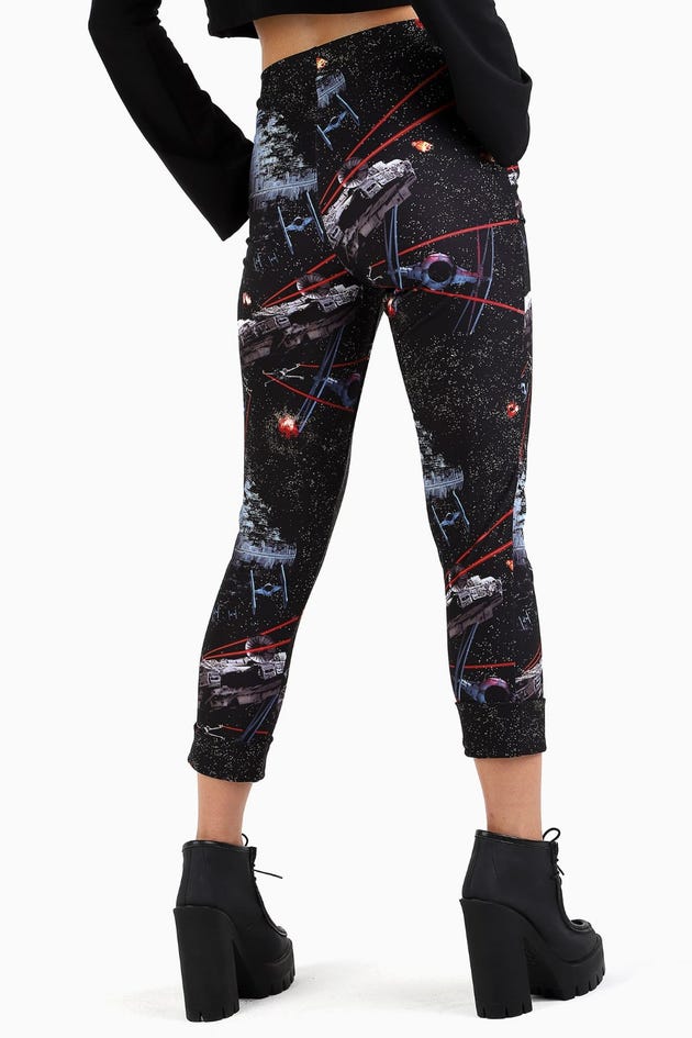 Death Star Battle Cuffed Pants - Limited