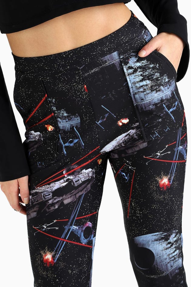 Death Star Battle Cuffed Pants