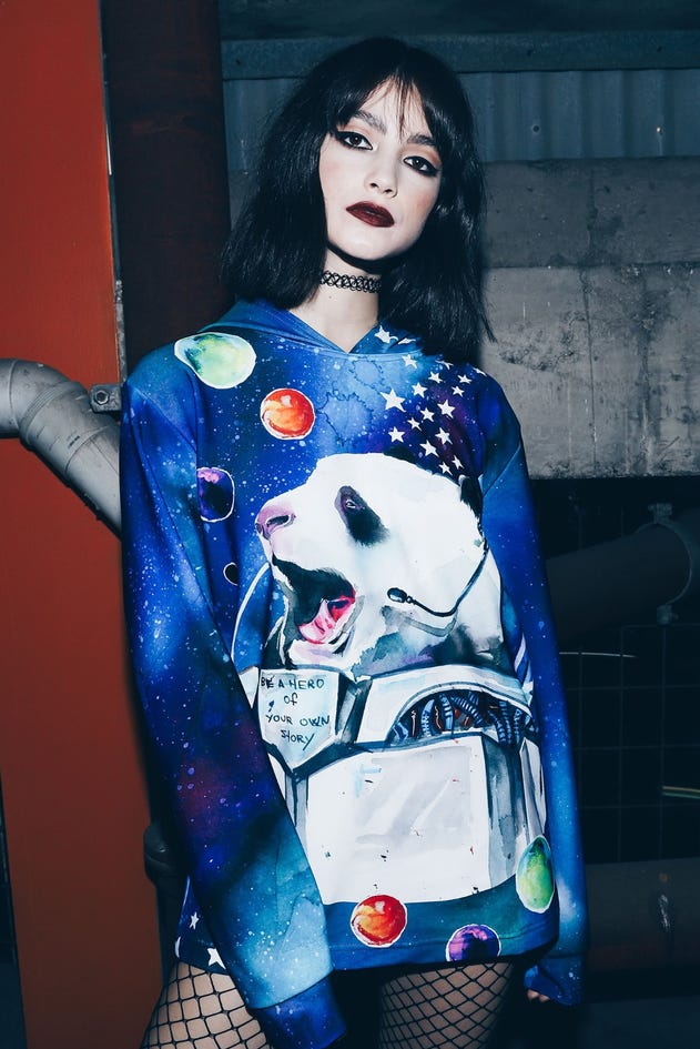 Astro Ordinary Panda Hoodie Sweater