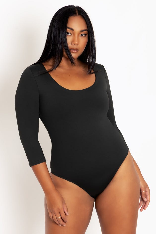 New Costume Long Sleeves Black BodySuit for Women S/M Up To Size 8