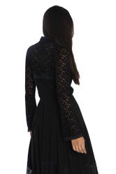 Nature Witch Velvet Lace Shrug