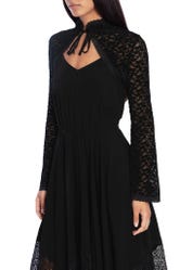 Nature Witch Velvet Lace Shrug