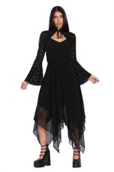 Nature Witch Velvet Lace Shrug