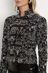 Gothic Relics Embroidered Military Jacket