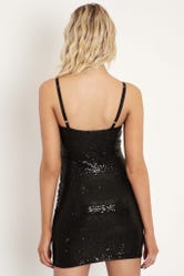 Sparkle Sparkle Black Little Sequin Dress