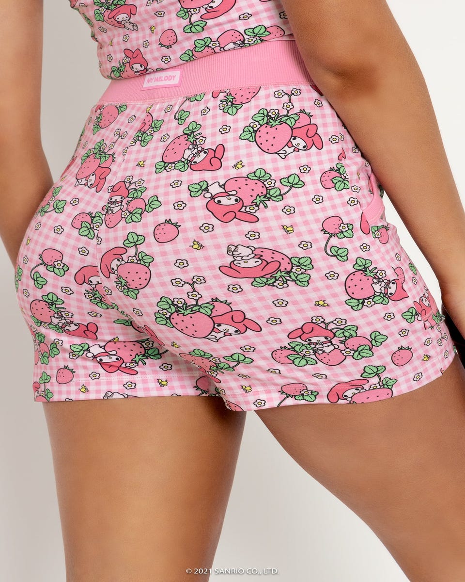 My Melody Strawberry Fields Comfy Shorts - Limited