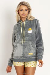 Gudetama Fluffy Hoodie