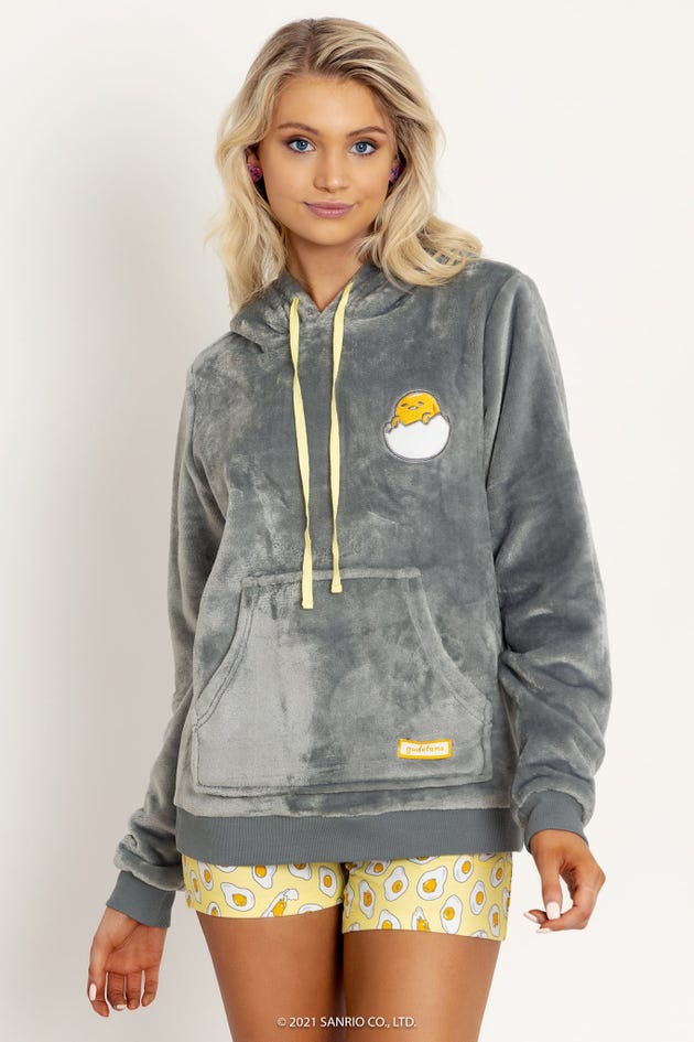 Gudetama Fluffy Hoodie