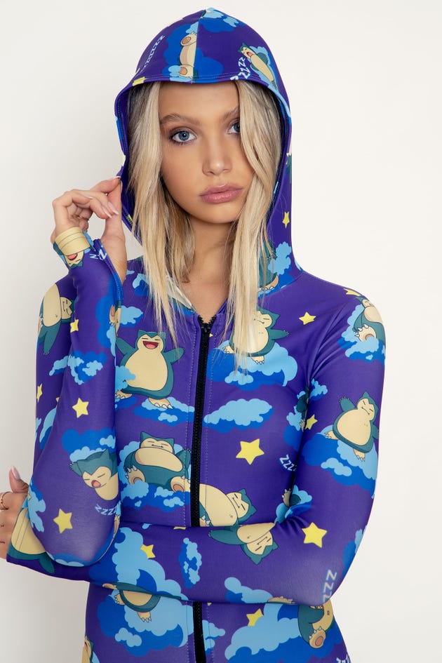Snorlax Snoozing Snuggle Suit