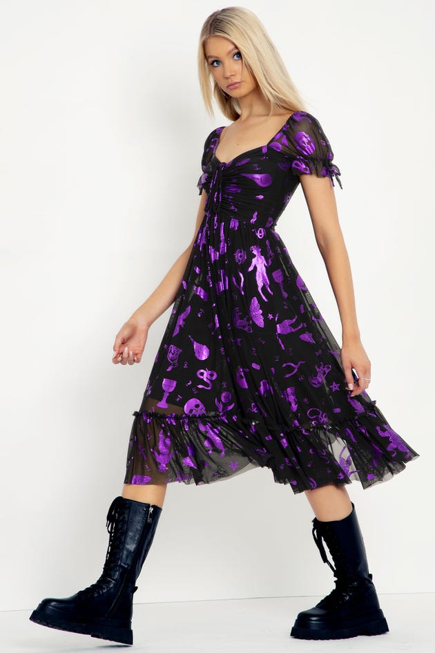 Witch Rituals Tea Party Dress