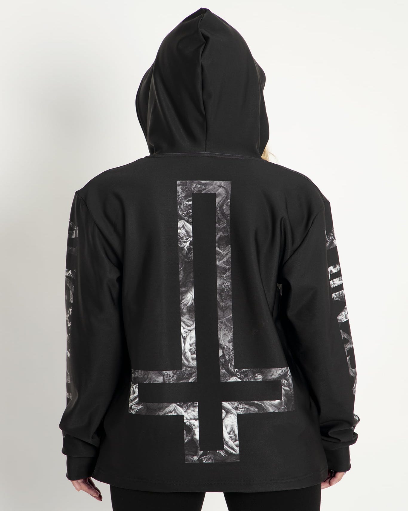 The Fall Of The Rebel Angels Pentagram Hoodie Sweater - Limited