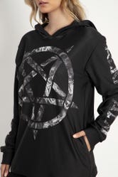 The Fall Of The Rebel Angels Pentagram Hoodie Sweater