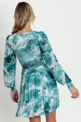 Troubled Waters Sheer Romance Dress - Limited