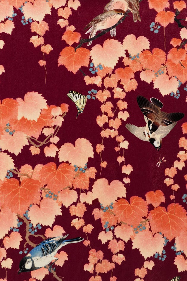Autumn In Japan Velvet Pocket Midi Skirt 2.0