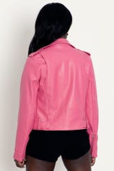 Pink Moto Jacket - Limited