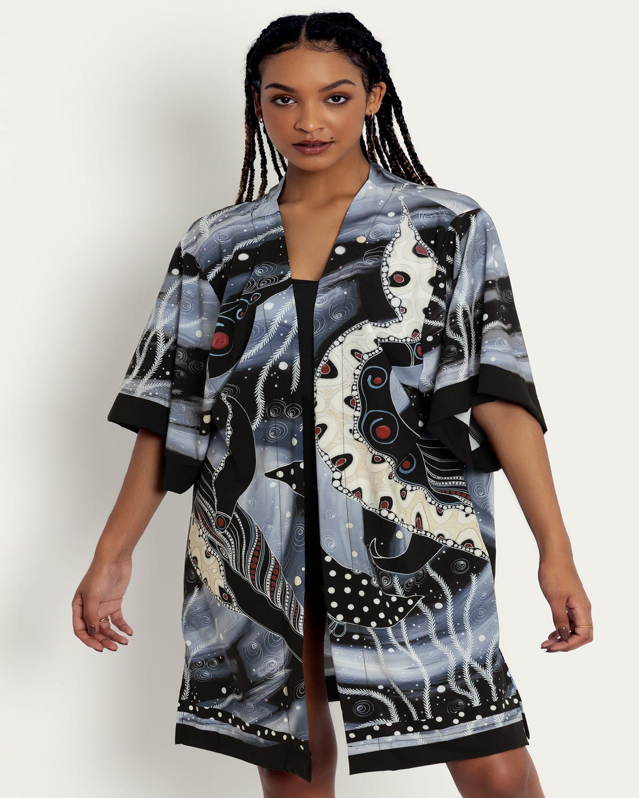 The Whale And The Spotted Eagle Ray Robe - Limited