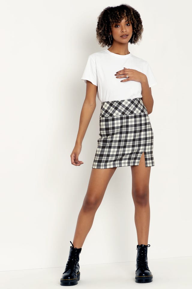 Tartan Magpie Mini Skirt - Limited