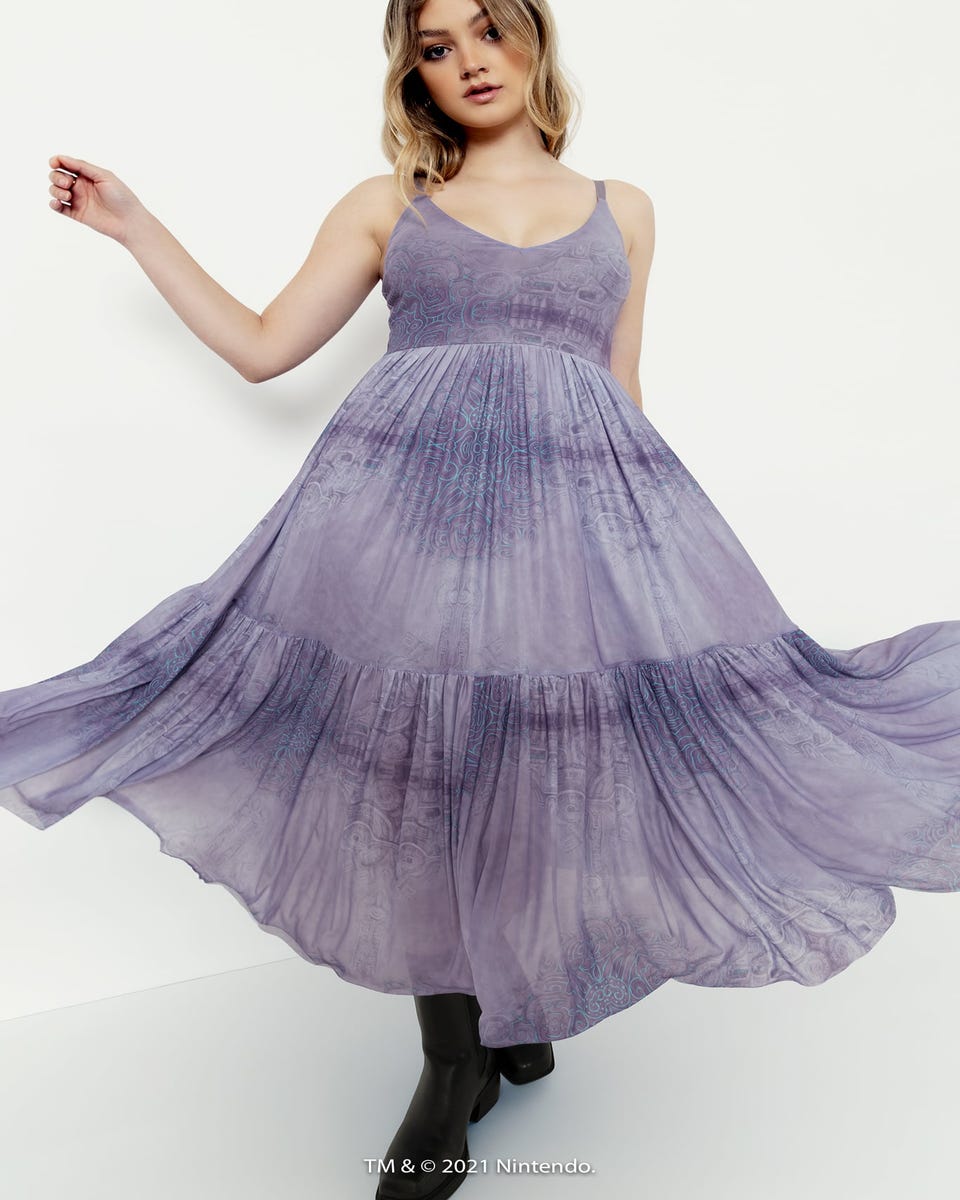 Twilight Realm Sheer Midaxi Dress - Limited