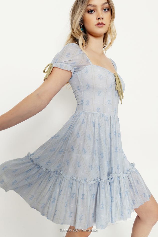 Silent Princess Flower Short Tea Party Dress - Limited
