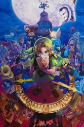The Legend of Zelda(TM): Majora's Mask(TM) Cover Long Sleeve Oversized BFT