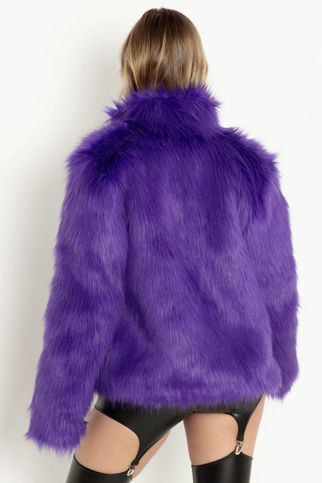 Purple Furbulous Jacket