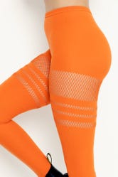 Sporty Stripes Orange Hosiery
