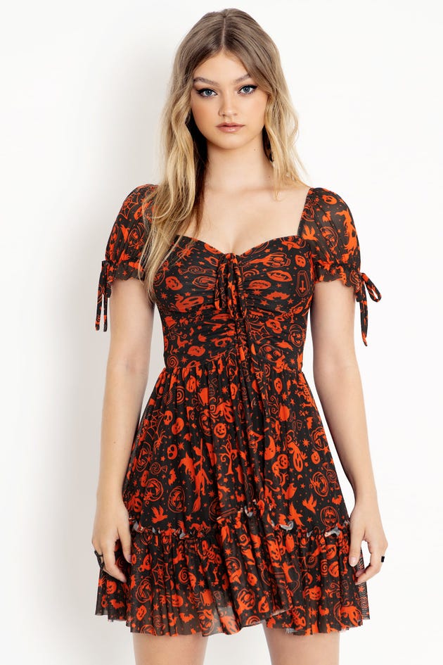 Witching Hour Short Tea Party Dress