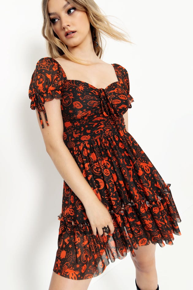 Witching Hour Short Tea Party Dress