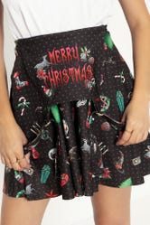 I'm Dreaming Of A Dark Christmas Apron Dress