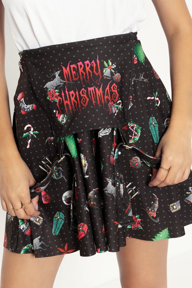 I'm Dreaming Of A Dark Christmas Apron Dress