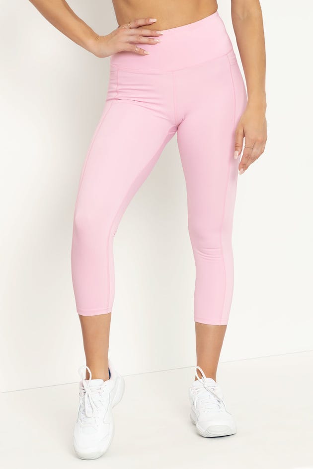 Pastel Pink HW Panelled Battle Pants - Limited