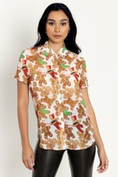 Gingerbread Manslaughter Cute As A Button Shirt