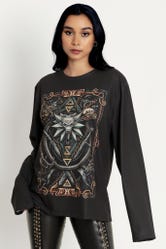GWENT Journey Witcher Signs Cardback Long Sleeve Oversized BFT