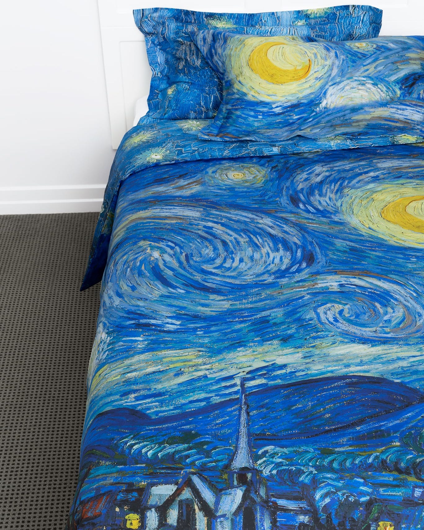 Starry Night Vs Starry Night Over The Rhône Quilt Cover Set - Limited