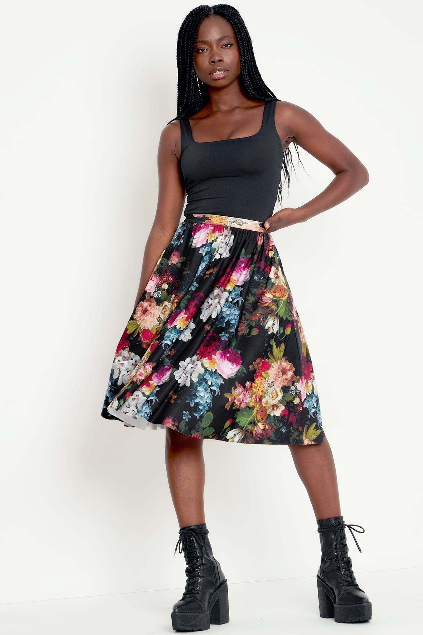 Van Dael Vase Pocket Midi Skirt 2.0 - Limited