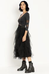 The Black Pirouette Skirt