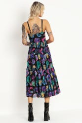 Fishy Business Sheer Midaxi Dress - Limited