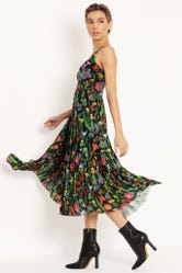 Desert Flower Sheer Midaxi Dress - Limited