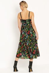Desert Flower Sheer Midaxi Dress - Limited